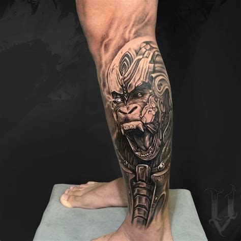 tattoo gorilla|50+ Amazing Gorilla Tattoos with Meaning